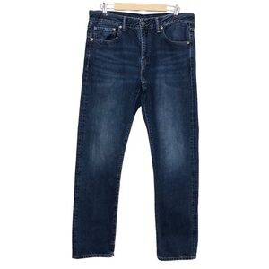 American Eagle Outfitters Cotton Blue Wash  Original Straight Jeans 34 X 34